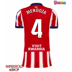 Atletico Madrid Rodrigo Mendoza #4 Hjemmebanetrøje Dame 2026-27 Kort ærmer Atletico Madrid Rodrigo Mendoza #4 Hjemmebanetrøje Dame 2026-27 Kort ærmer